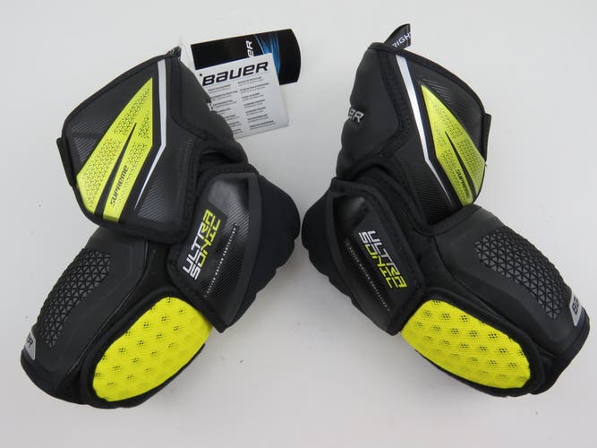 Bauer Supreme UltraSonic NHL Pro Stock Hockey Player Elbow Pads Protective XL