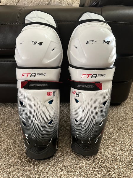 Senior CCM 14" Shin Pads (Used)