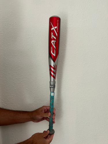 2024 Marucci CAT X Composite USSSA Certified Bat (-10) 17 oz 27" (Used)