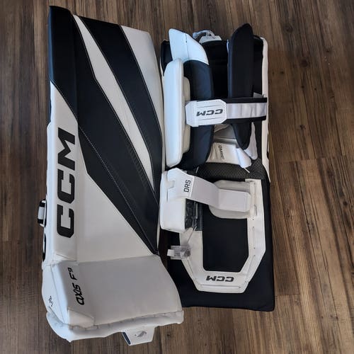 31" CCM Axis F9 Goalie Leg Pads