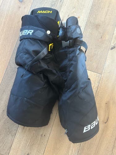 Large Intermediate Bauer Supreme Mach Hockey Pants (Used)