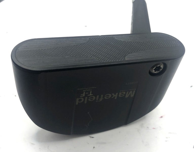 MAKEFIELD T-F Tour 34 PUTTER w/Garsen Quad Tour Grip *NICE*