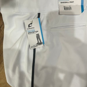 White Men's Large Adult Champro Game Pants (New)
