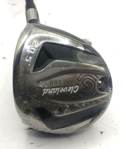 NEW! Cleveland 588 Fairway 7 Wood 20.5 Regular Matrix Ozik 6Q3 Graphite Shaft