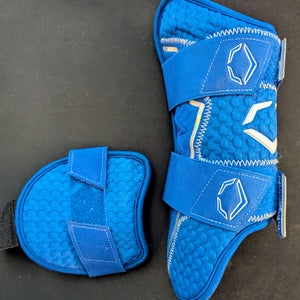 EvoShield Pro-SRZ 2.0 Batter's Leg Guard - Royal Blue - RH Batter