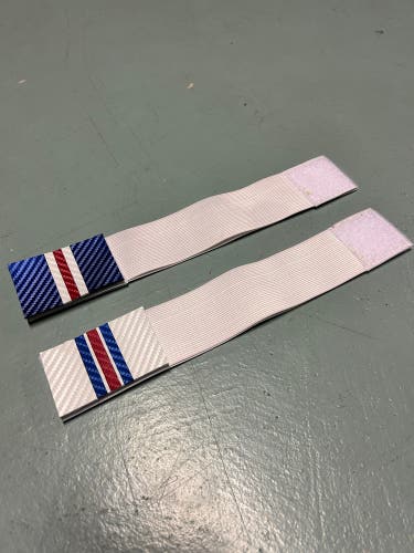 CCM style leg pad strap