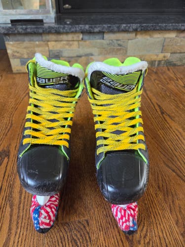 2023 Bauer GSX Hockey Goalie Skates Regular Width 8 (Used)