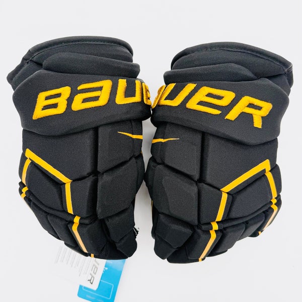 New Colorado College Bauer Ultrasonic Hockey Gloves-13"