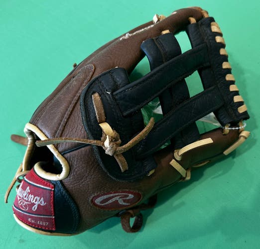 Brown Adult Rawlings Premium Series RH Baseball Glove 12" (Used)