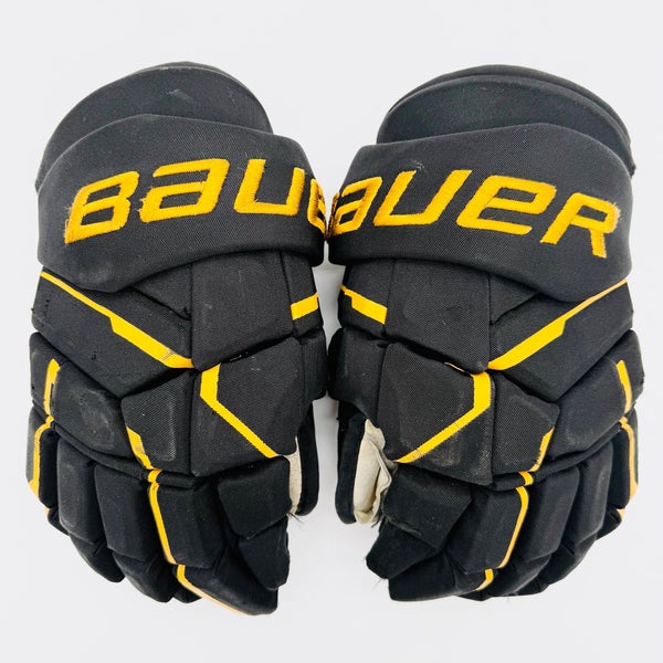 Colorado College Bauer Vapor Hyperlite Hockey Gloves-15"