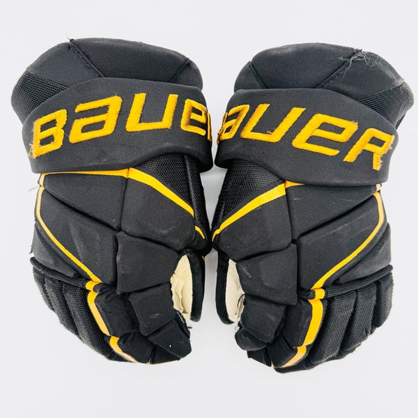 Colorado College Bauer Vapor Hyperlite Hockey Gloves-15"