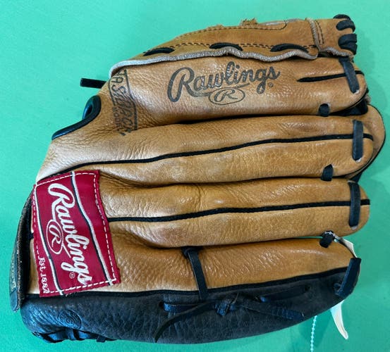 Brown Adult Rawlings LH Baseball Glove 12.5" (Used)