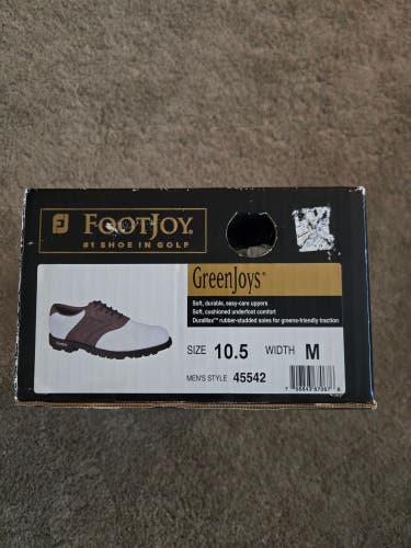 Men's Size M 10.5 (W 11.5) Footjoy Golf Shoes (New)
