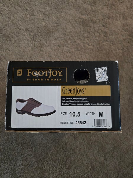 Men's Size M 10.5 (W 11.5) Footjoy Golf Shoes (New)