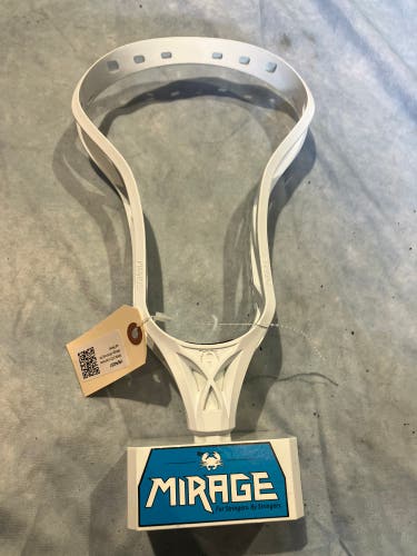 White ECD Lacrosse Mirage Unstrung Head (New)