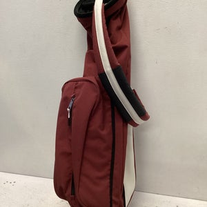 Used Jones PLAYERS SERIES Mens Cart Bag Wine Red 11443-S000197055