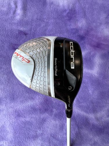 Men's Cobra AMP Silver Cell Driver Right Handed Regular Flex 11.5 Loft (Used)