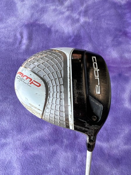 Men's Cobra AMP Cell Driver Right Handed Stiff Flex 11.5 Loft (Used)