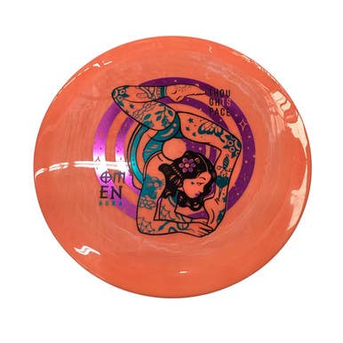 Used Thought Space Athletics AURA OMEN Disc Golf Driver Orange 11760-S000080640