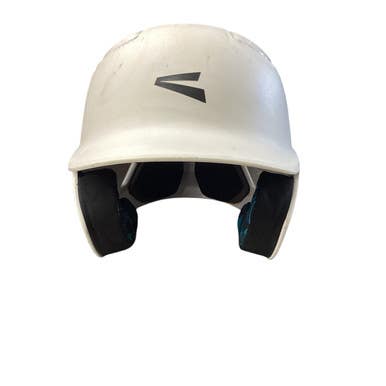 Used Easton HELMET Batting Helmet No Mask White One Size 11760-S000080719