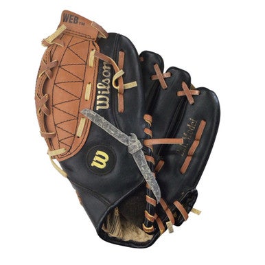 Used Wilson EZ CATCH BB/SB Glove RH Throw Brown 11 1/2" 11760-S000080696