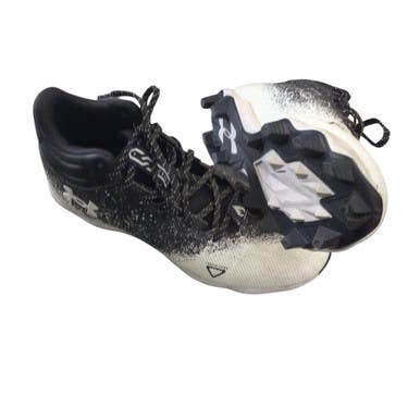 Used Under Armour Adult FB Cleats White Senior 9 11760-S000080676