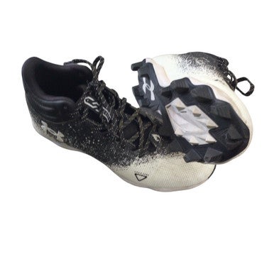 Used Under Armour Adult FB Cleats White Senior 9 11760-S000080676