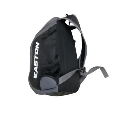 Used Easton BACKPACK BLACK/GREY BB/SB Player Backpack Black And Grey 11760-S000080665