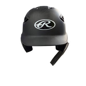 Used Rawlings R16J-R1 6 3/8 - 7 1/8 Batting Helmet No Mask Black M/L 11760-S000080662