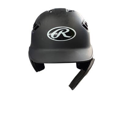 Used Rawlings R16J-R1 6 3/8 - 7 1/8 Batting Helmet No Mask Black M/L 11760-S000080662