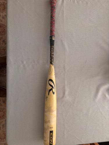 2024 Rawlings Icon Composite BBCOR Certified Bat (-3) 29 oz 32" (Used)