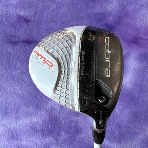 Men's Cobra AMP Cell Silver Fairway Wood Right Handed Regular Flex 3-4 Wood (Used)