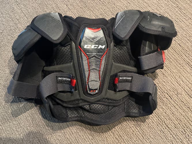 Large Junior CCM JetSpeed FT1 Shoulder Pads (Used)