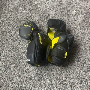 Intermediate Large Bauer Supreme M3 Elbow Pads (Used)