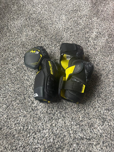 Intermediate Large Bauer Supreme M3 Elbow Pads (Used)