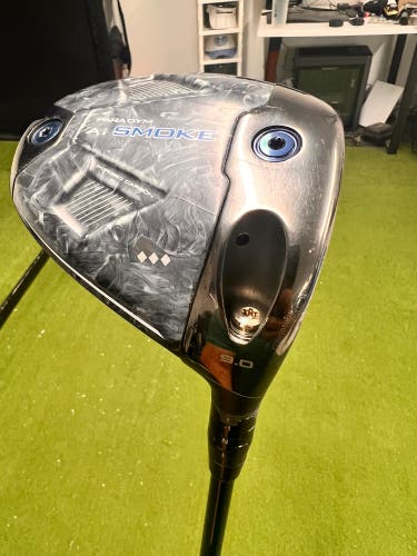 Men's Callaway Paradym Ai Smoke TD Right Handed Driver Extra Stiff Flex 9 Loft (Used)