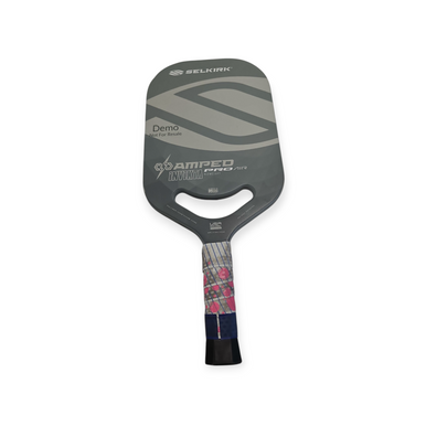 Used Selkirk AMPED INVIKTA PRO AIR Pickleball Racquet Grey 11850-S000021281