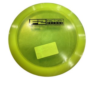 Used Innova F2 DESTROYER Disc Golf Driver Yellow 11884-S000051099