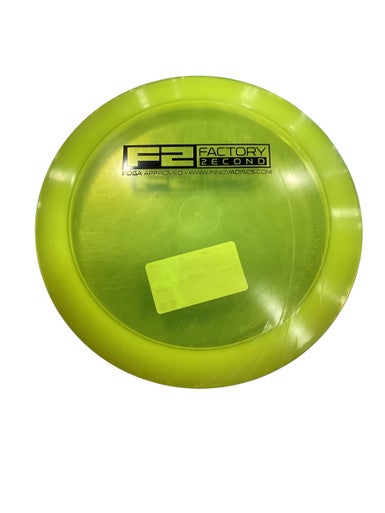 Used Innova F2 DESTROYER Disc Golf Driver Yellow 11884-S000051099