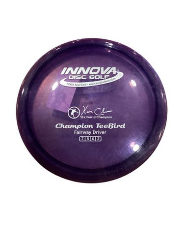 Used Innova CHAMPION TEEBIRD Disc Golf Driver Purple 11884-S000051098