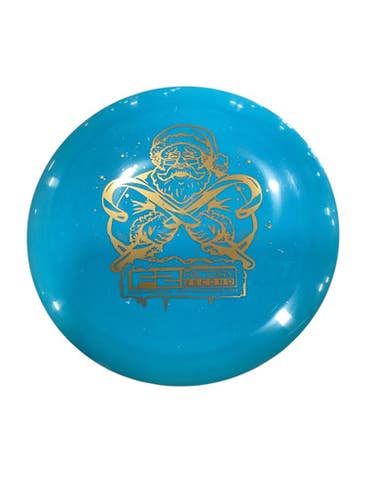 Used Innova F2 CHRISTMAS DESTROYER Disc Golf Driver Royal Blue 11884-S000051093