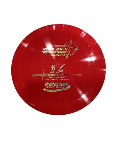 Used Innova SEXTON STAR XCALIBER Disc Golf Driver Red 11884-S000051085