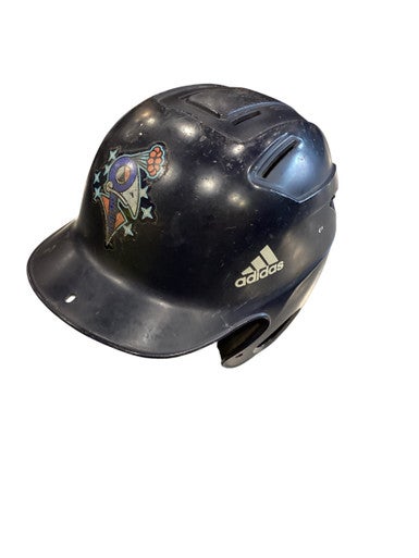 Used Adidas BASEBALL HELMET Batting Helmet No Mask Black MD 11884-S000051077