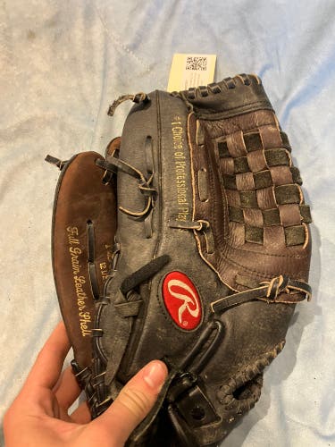 Brown Rawlings Player Preferred LH Outfield Softball Glove 12.5" (Used)