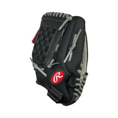 Used Rawlings RSB SOFTBALL SERIES BB/SB Glove RH Throw Black 13" 11859-S000024432