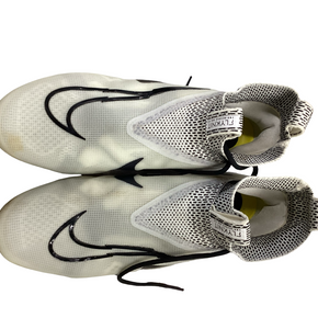 Used Nike ALPHA Adult FB Cleats White Senior 11.5 11613-S000166260