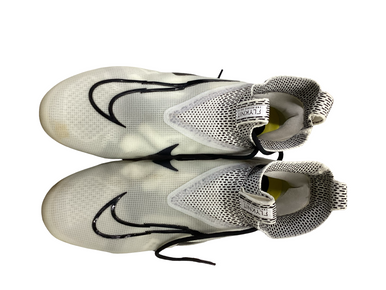 Used Nike ALPHA Adult FB Cleats White Senior 11.5 11613-S000166260