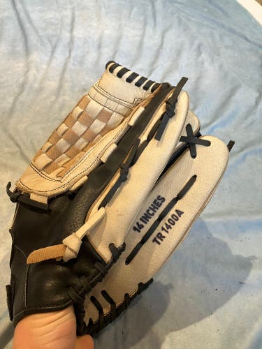Brown Adidas RH Softball Glove 14" (Used)