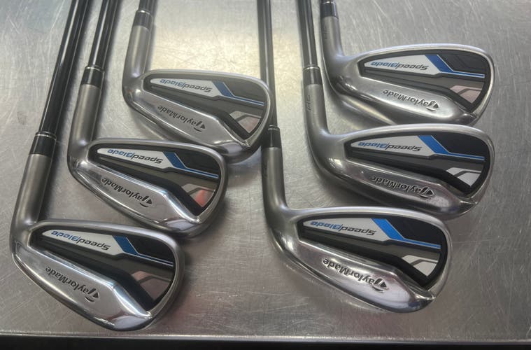 Used Taylormade SPEEDBLADE HL Mens Iron Set RH 5I-PW 11497-S000151262