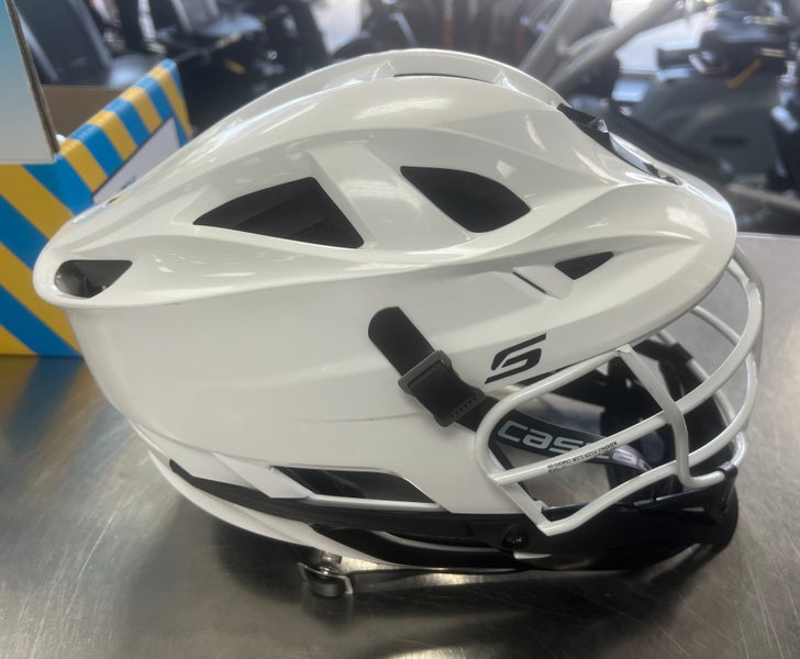 Used Cascade S JR Lacrosse Helmet White One Size 11497-S000151263